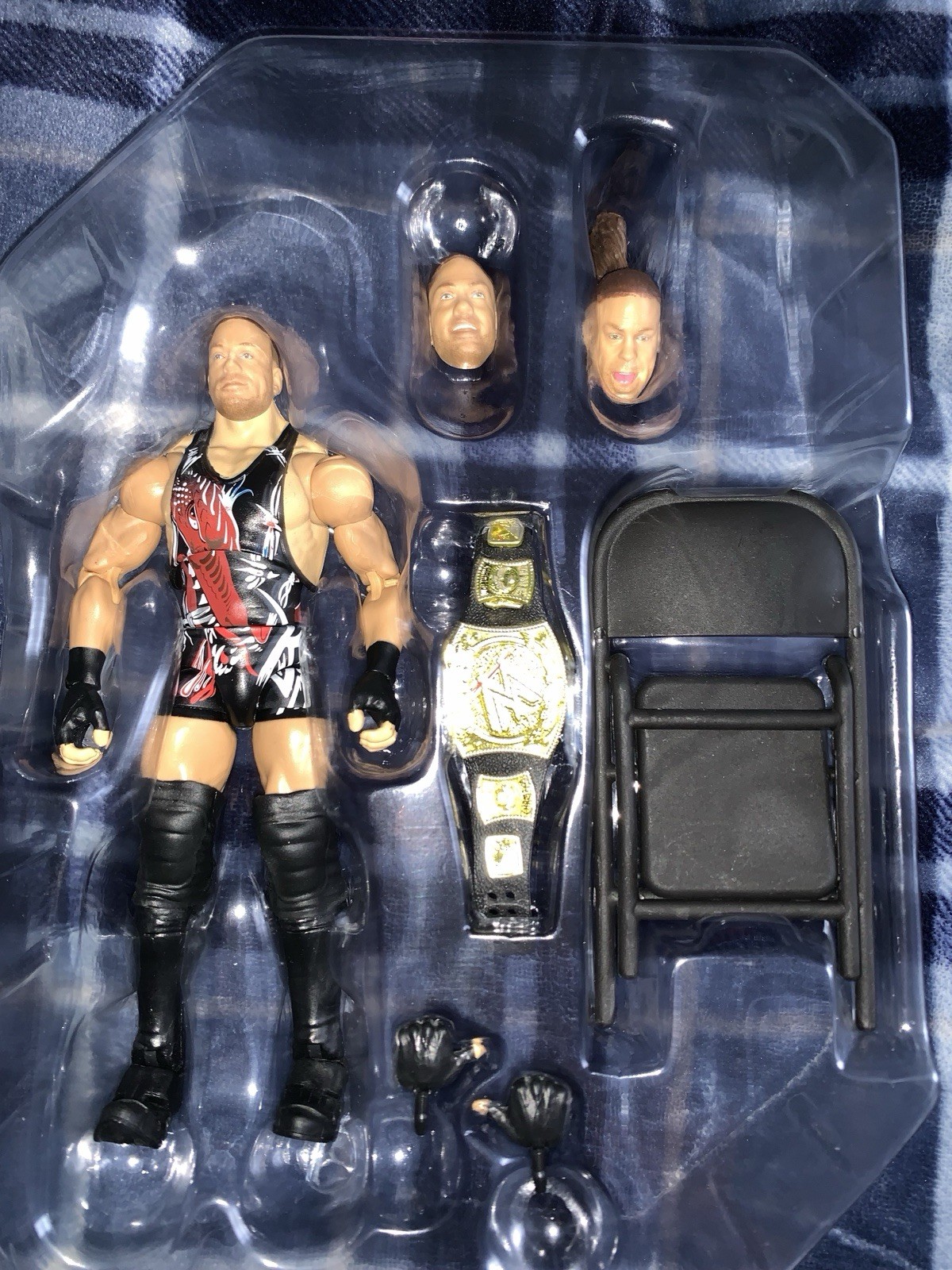 WWE Rob Van Dam RVD Ultimate Edition Wrestling Figure thumbnail 2