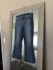 7 For All Mankind High Rise Bootcut Jeans Medium Wash Size 28 6