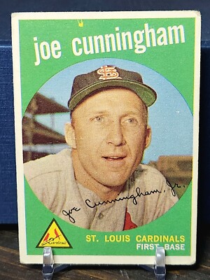 1959 Topps #285 Joe Cunningham St. Louis Cardinals