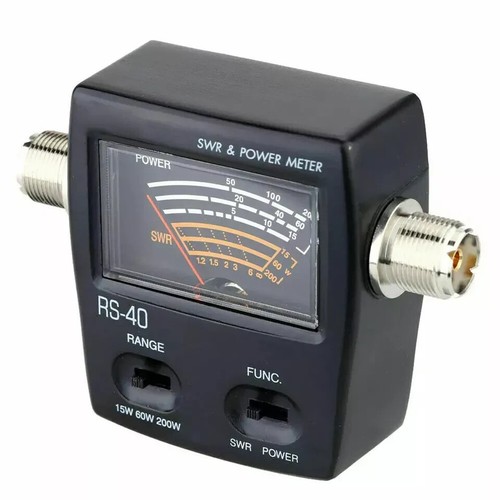NISSEI RS40 SWR Miernik mocy SO239 do mobilnego radia i anteny Tester wskaźnika mocy