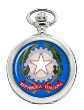Italy Crest Pocket Watch