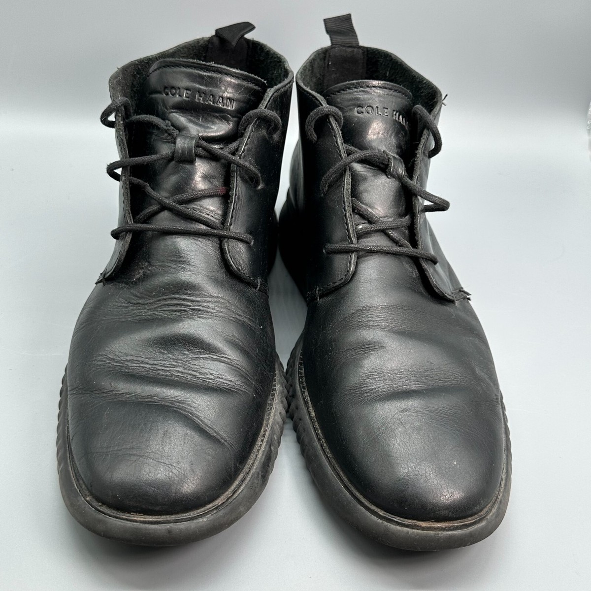 Cole Haan Chukka Boots Mens Size 12 M Black Leather 2.ZeroGrand Style C26198 Cole Haan 2.ZeroGrand Men main image 3