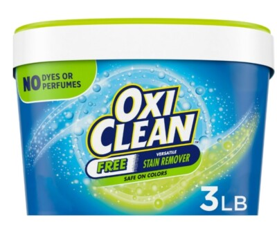 #ad OXI CLEAN FREE VERSATILE STAIN REMOVER POWDER DETERGENT BOOSTER 3 Lb. 65 LOADS $39.99