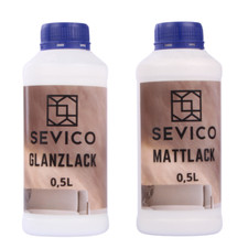 Glanz Lack Firnis Permanenter Farbloser Lack f&uuml;r Holz 500 ml