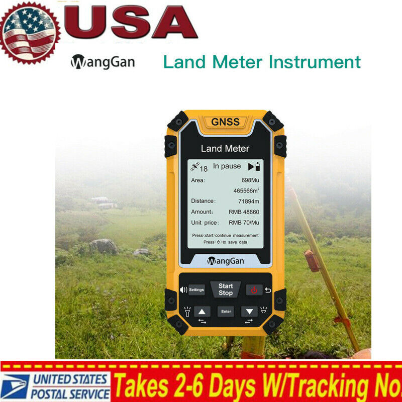 Handheld GPS Land Measuring Meter Distance Measurement 2.4-inch Screen Tool