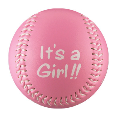It's a Girl! Baby Celebration T-Ball Baseball
