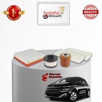 Set Service 4 Filter Citroen C4 Spacetourer 1.5 Blue HDI 96KW 131CV Von 2018>