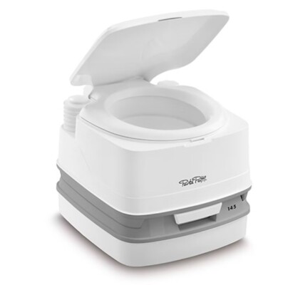 Thetford Porta Potti 145 Tragbare Campingtoilette WC Klo Outdoor NEU inkl. Pumpe