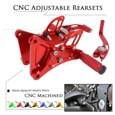CNC Foot Rest Rearsets Pedal Pegs For Buell XB9S XB12S XB9R XB12R XB 9S 12S 9R