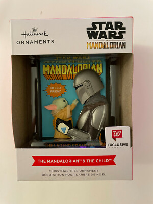 2021 Hallmark THE MANDALORIAN & THE CHILD Walgreen's Exclusive Ornament - NIB