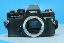 Vintage Konica Autoreflex TC Film Camera Body With Original Strap. Untested.
