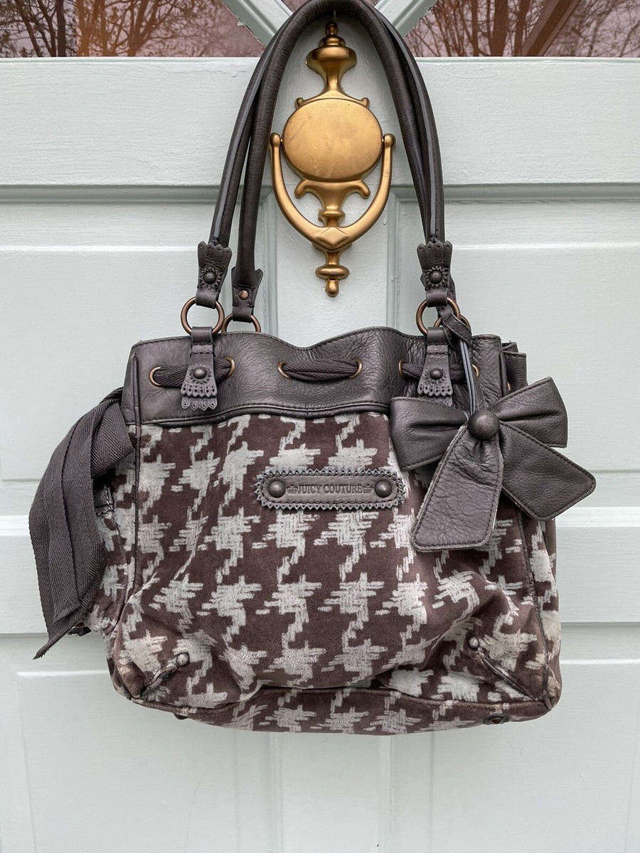 Juicy Couture Daydreamer Matching Bag & Wallet Houndstooth Juicy Couture Daydreamer Matching Bag & Wallet Houndstooth