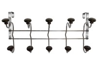Elegant Home Fashions Poet Laureate Over-the-door 10-hook Towel Hook on sale Elegant Home Fashions Poet Laureate Over-the-door 10-hook Towel Hook on sale