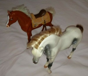 large plastic horse toy