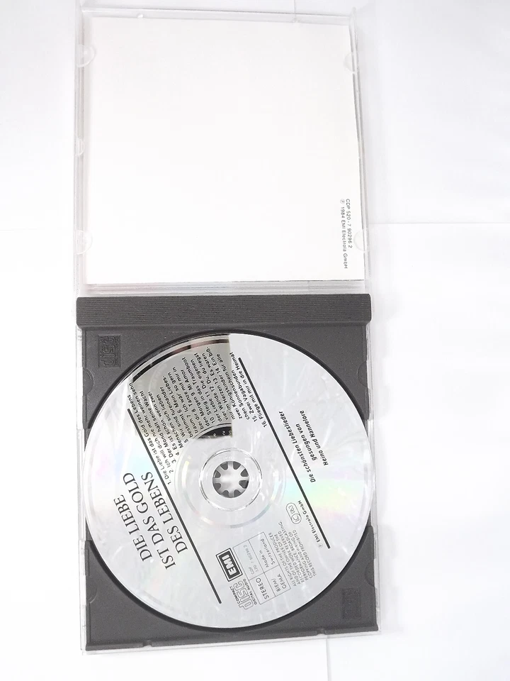 Heino And Hannelore Die Liebe Ist Das Gold Des Lebens CD Rare 1984 German Foto 2 de 3