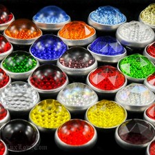 Glass Jewel Bike Reflector Vintage Schwinn Tank Bicycle Rack Fender Licenseplate