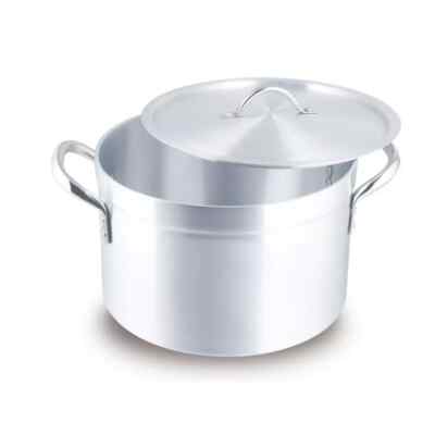 12,5 Zoll Schwerlast 32 cm 7 mm Gastronomie Kasserolle Aluminium Kochtopf Boden