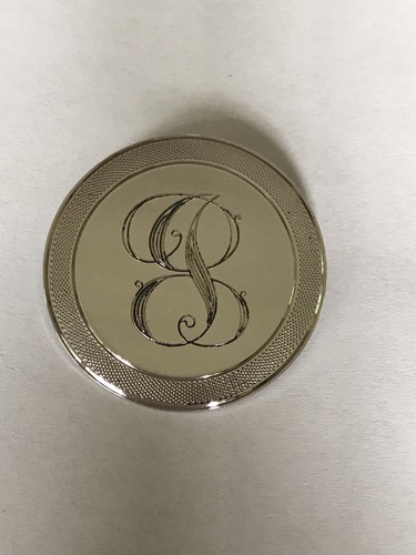 Vintage LaMode Sterling Silver Leaf Leaves Pin Brooch In A Circle