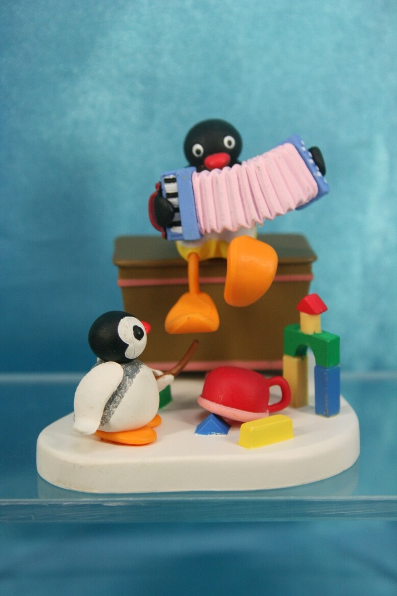 PINGU フィギュア Pygos Group Furuta Pingu Figure Story Collection Accordion Pinga