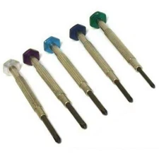 Precision Phillips Screwdrivers 5Pcs Jewelers Watchmakers Clock Repair Tools