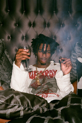 Playboi Carti Smoking Music Hip Hop Rap Singer Star Wall Art Home - POSTER 20x30