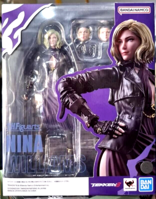 Bandai S.H.Figuarts Tekken 8 Nina Williams SHF Action Figure New
