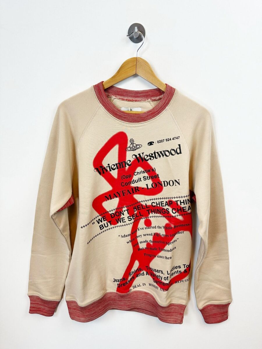 Genuine Vivienne Westwood 3I010002 Raglan Sweatshirt Orb Genuine Vivienne Westwood 3I010002 Raglan Sweatshirt Orb