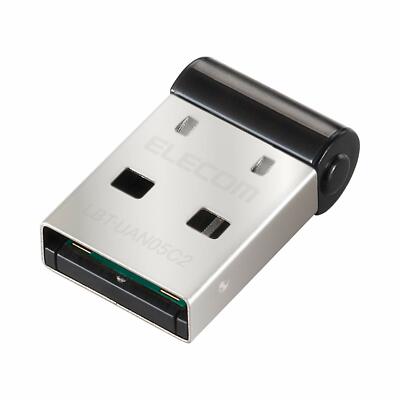 Elecom Bluetooth USB Adapter LBT-UAN05C2 Ver4.0 EDR/LE Class2 Windows10 