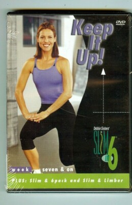 BeachBody Keep It Up! DVD Debbie Siebers' 6 Pack Slim Limber New