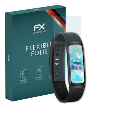atFoliX 3x Folie für Chereeki Smart Bracelet Schutzfolie klar&flexibel