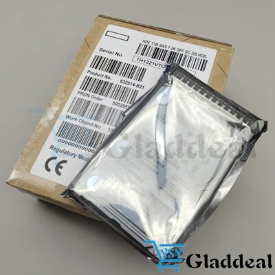 New HPE 832984-001 832514-B21 1TB 7.2K 12G SFF 2.5'' SAS SC HARD DRIVE G9 G8 HDD