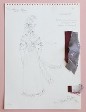 Jane Austen, Northanger Abbey Original Film Costume Design, Nicholas Rocker 1986