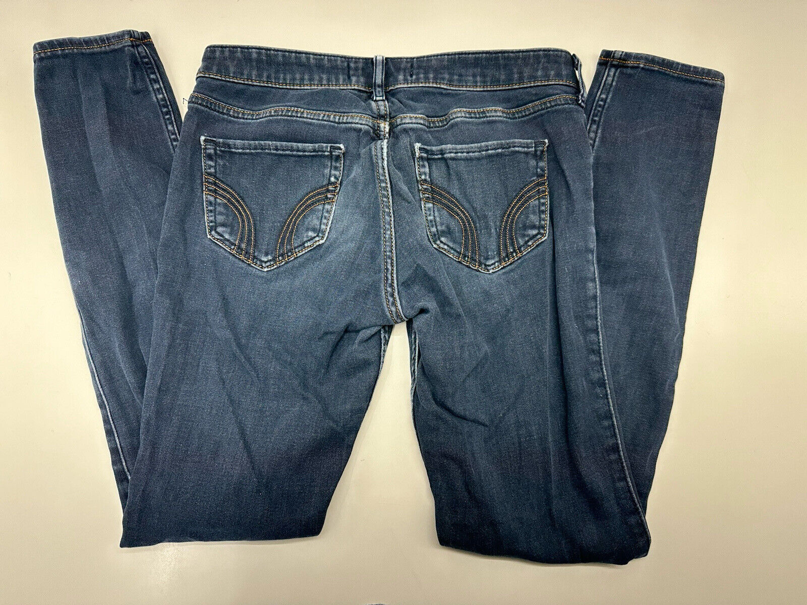 Hollister Womens Juniors Jeans Size 5 R Denim - image 5