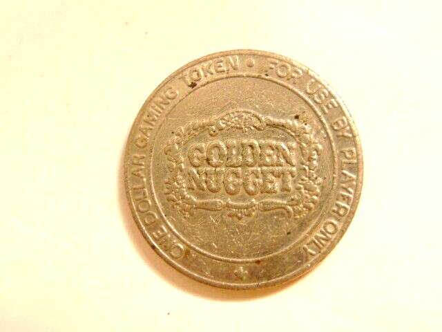 older Golden Nugget Casino, Atlantic City, $1 gaming token | eBay