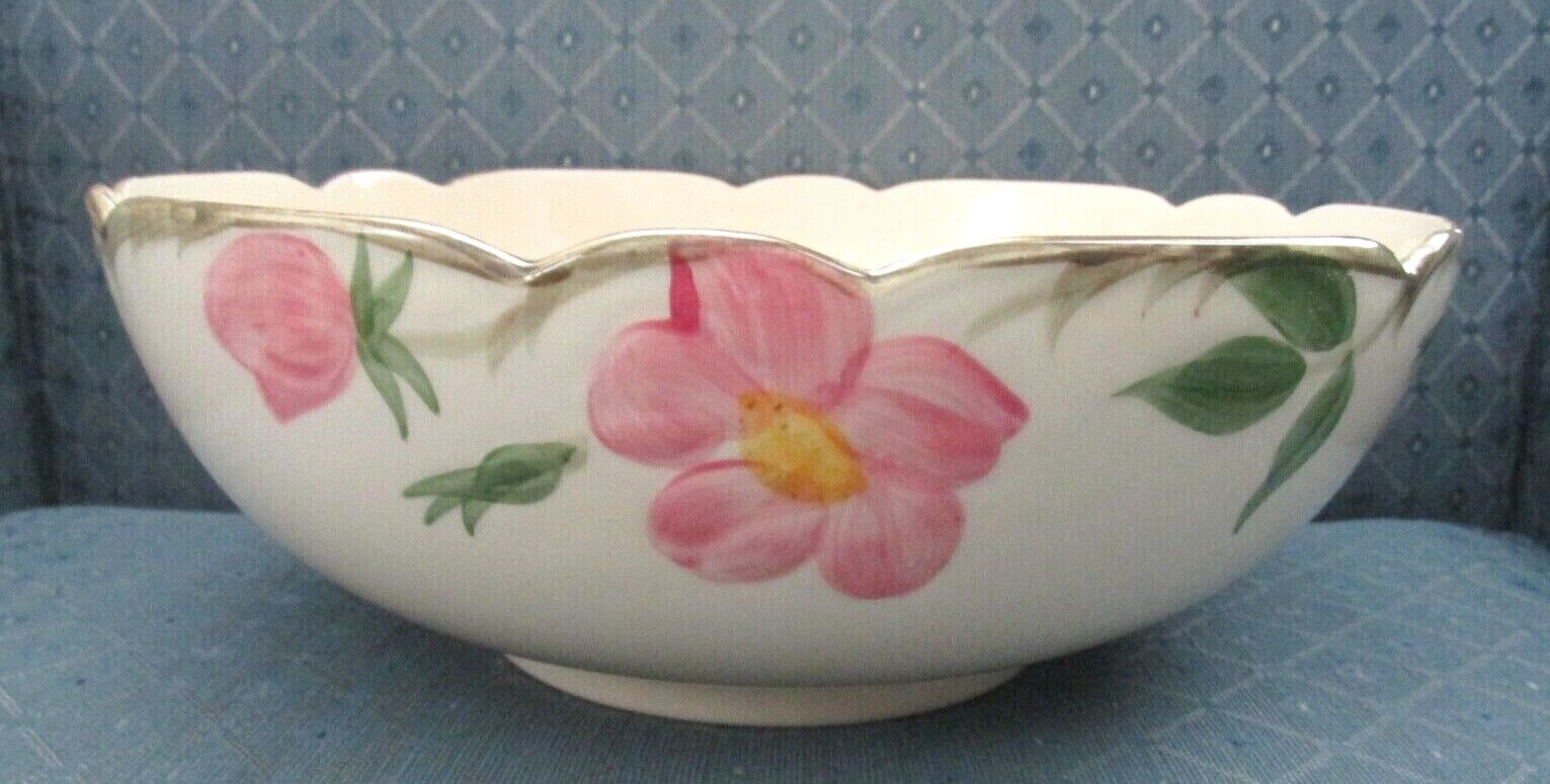 Vintage Franciscan Desert Rose Large 10" Salad Serving Bowl c. 1964