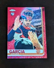 2019 Topps Chrome Red Refractor Rookie #129 Aramis Garcia #/5 Phillies /Giants