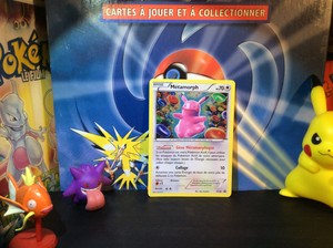 Détails Sur Carte Pokemon Métamorph Pikachu Promo Xy40 Black Star Holo Proche Du Neuf Fr