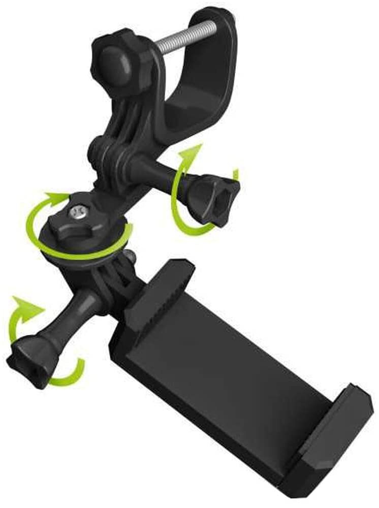 Green Stuff World Arch LED Desk Light with Streamer Support Mount in Black  