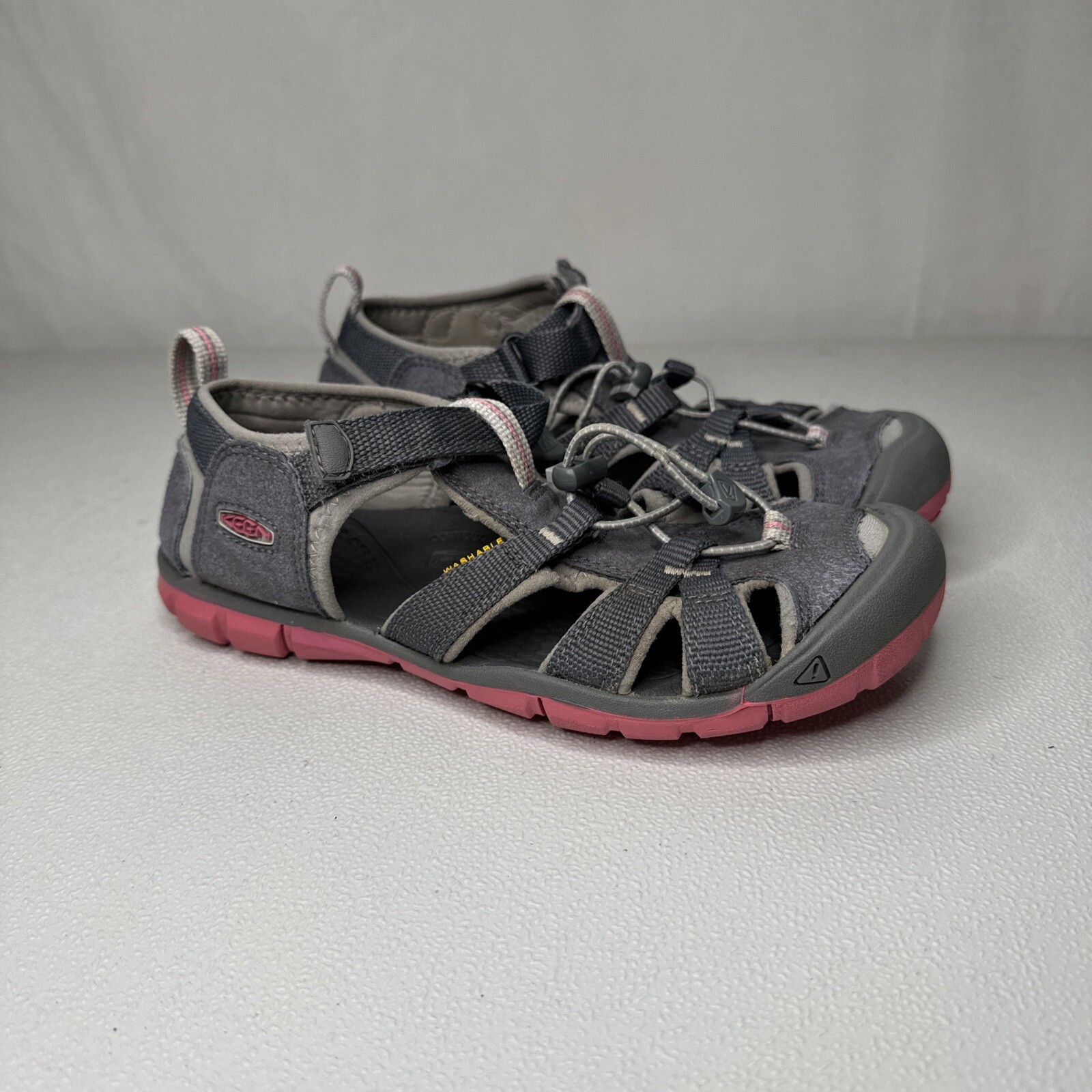 Sandali Keen GS taglia 3 grigio rosa scarpe da trekking acqua outdoor natura minimalista