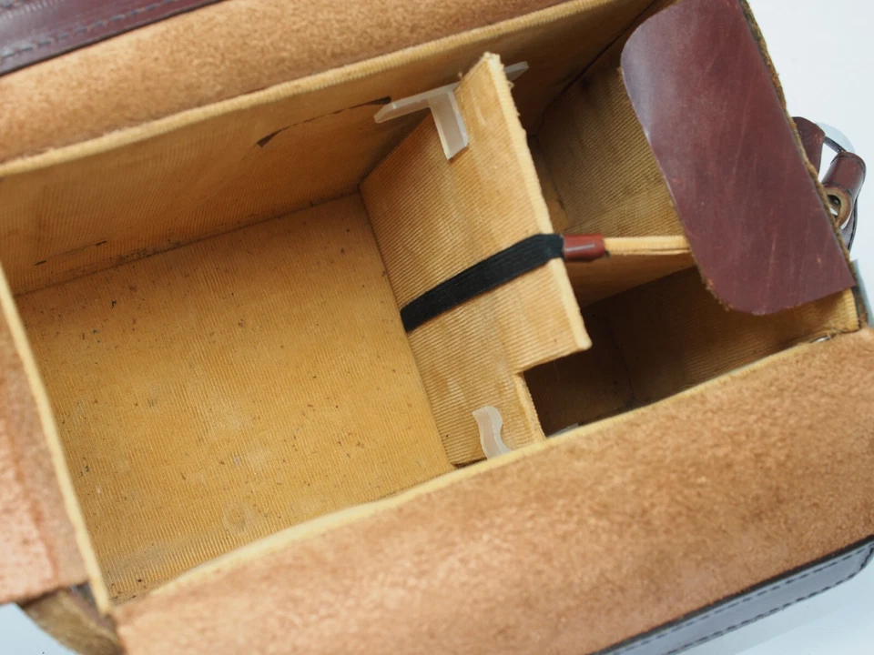 Genuine Contax Leather Camera Holdall - Image 3 of 4