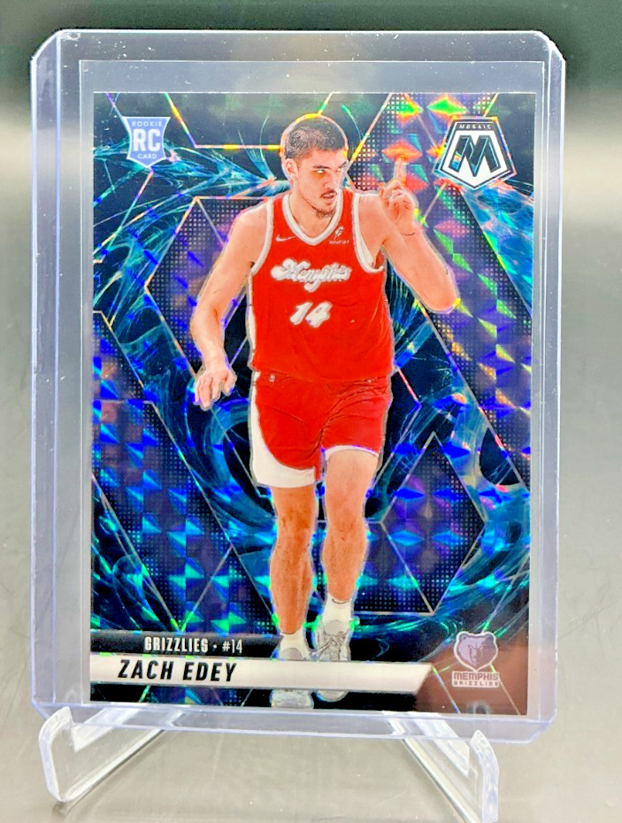 2024/25 Panini Mosaic ZACH EDEY RC Genesis #248 Grizzlies