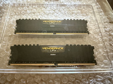 CORSAIR VENGEANCE LPX 16GB 2x8GB PC4-25600 DDR4-3200 Memory Kit - Black...