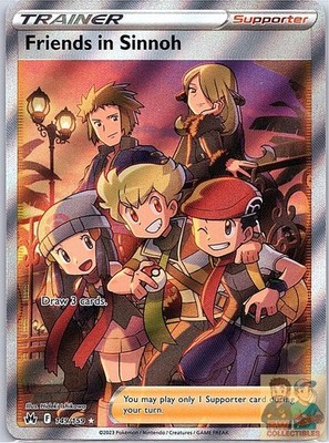 Friends in Sinnoh 149/159 Ultra Rare Crown Zenith Pokemon Near Mint