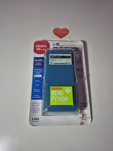 ✅️ Calculatrice " Casio Graph + E II " (Neuf/New)