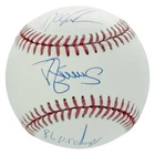New York Mets Darryl Strawberry & Doc Gooden Autographed MLB Baseball "86 WS ...