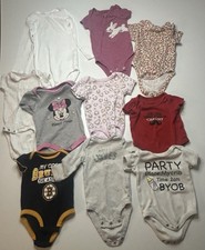 Baby 0-24mo Bodysuit Lot of 10
