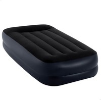 Intex Doppel-KissenstüTze ErhöHte Luftmatratze Fiber Tech Rp 99X191X42Cm