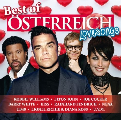 Разнообразная поп-музыка, лучшие песни о любви в Остеррайхе (CD)