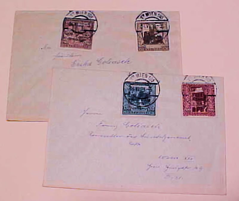 AUSTRIA  2 COVERS 16 JULY 1938 SET OF 4