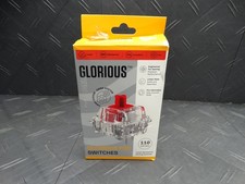 Glorious Lubed Mechanical Keyboard 3-pin Hot Swappable Switches 110x Linear-Fox